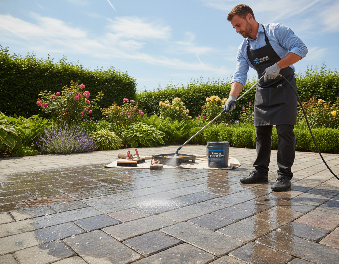 Concrete Paver Sealing In Westerville